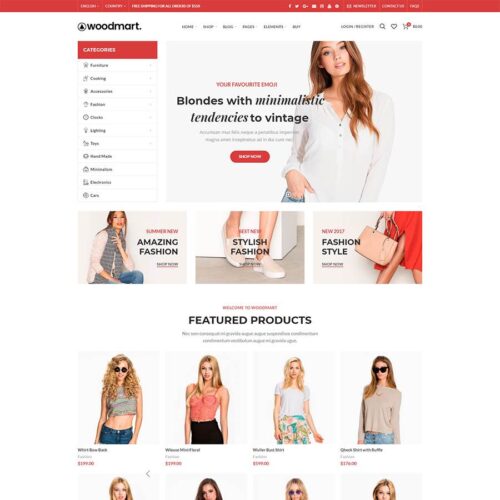 E-Commerce WordPress Website