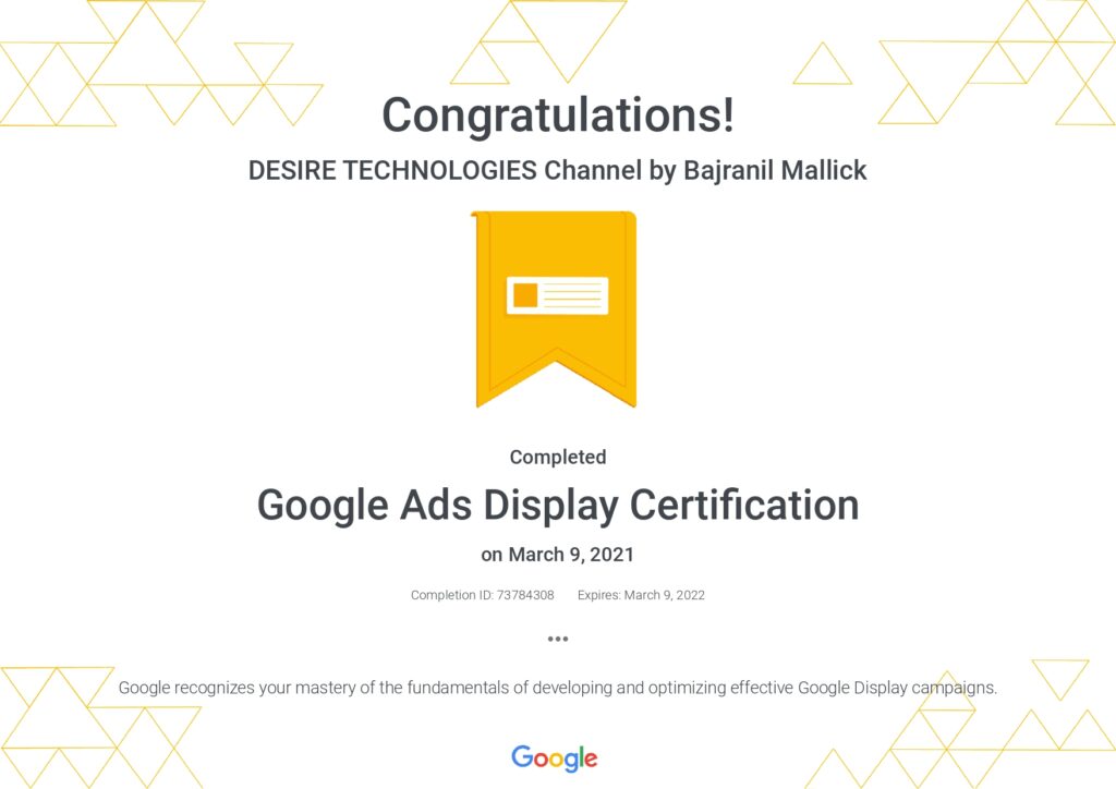 Google Certified Best Digital Marketing Consultant